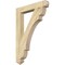Ekena Millwork Olympic Arts & Crafts Rough Sawn Bracket, Douglas Fir, 4"W x 28"D x 40"H BKT04X28X40OLY03RDF - alternate 1